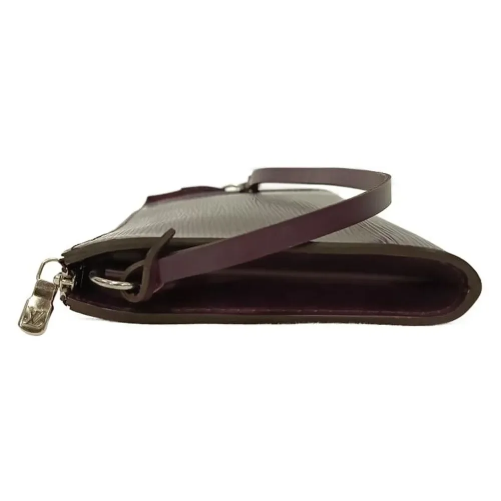 Louis Vuitton Pochette Accessories Bag in Burgundy Epi Leather - Picture 3 of 12